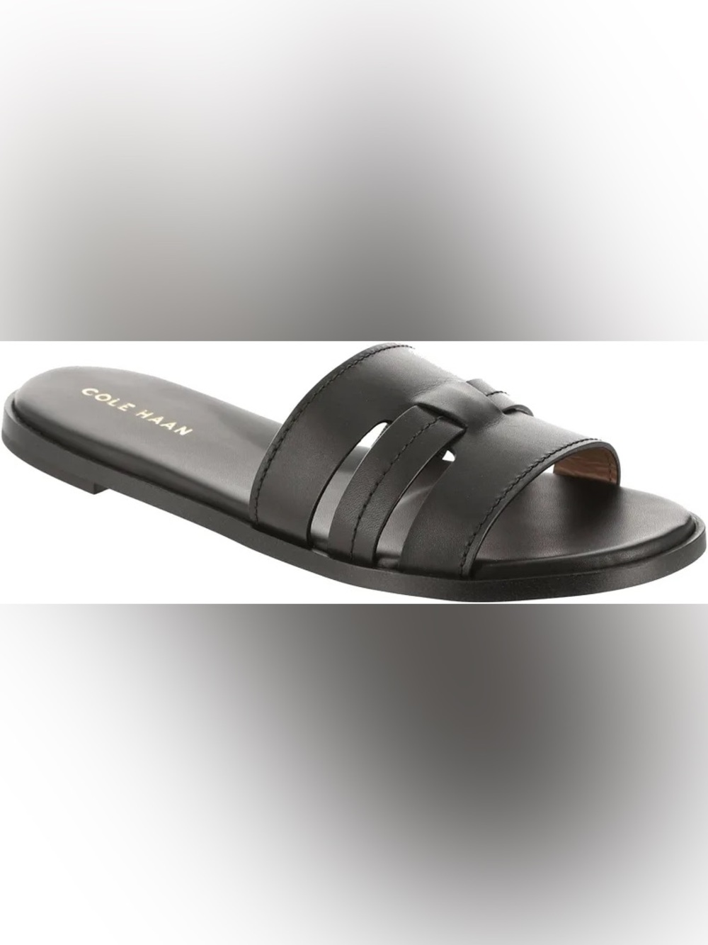 Cole Haan Women's Flynn Leather Slide Sandals